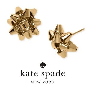 NWT Kate Spade New York Bourgeois Bow Earrings